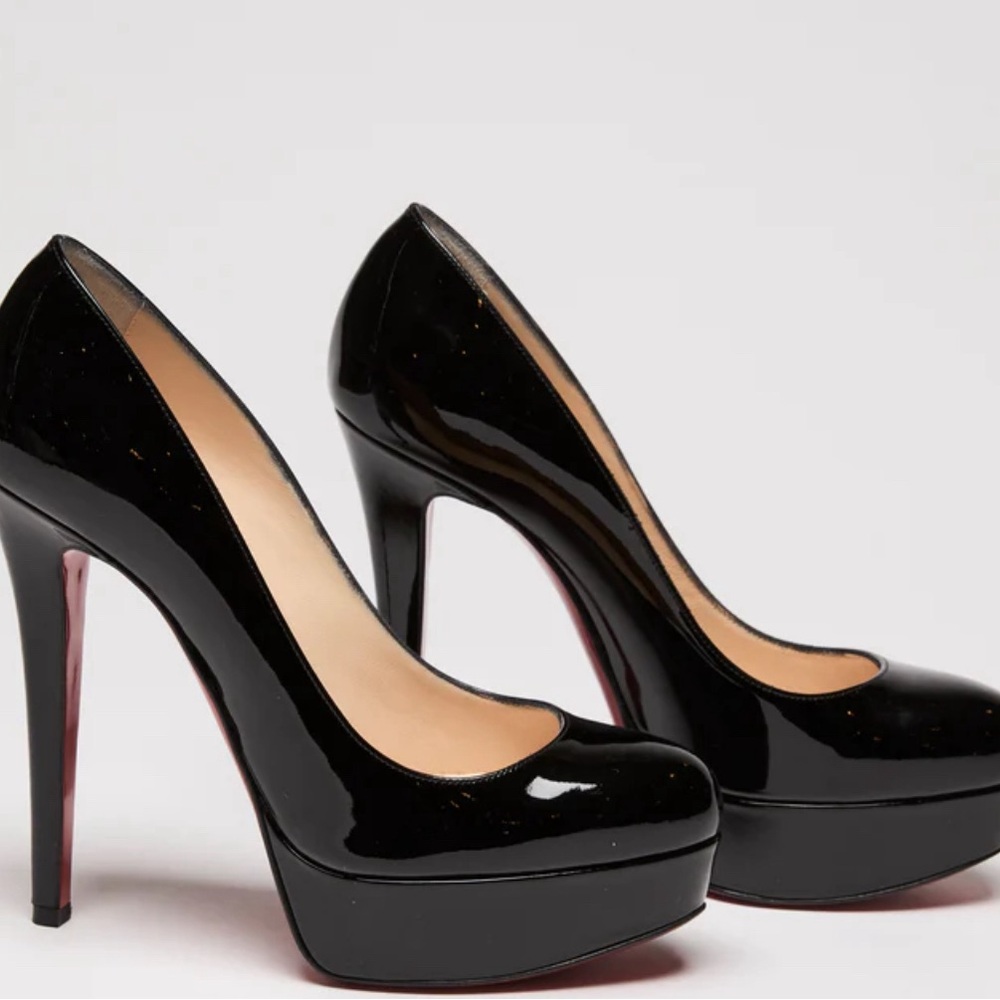 Christian Louboutin Bianca 120 patent 
 High Heel Pumps